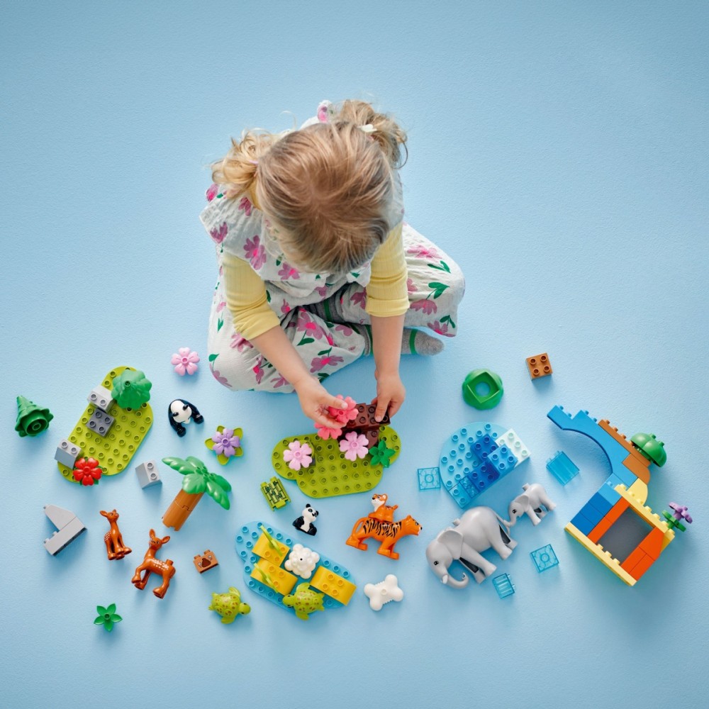 Laukinių gyvūnų šeimos 3 viename lego® duplo®