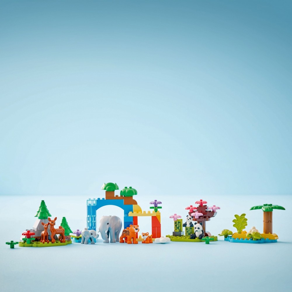 Laukinių gyvūnų šeimos 3 viename lego® duplo®