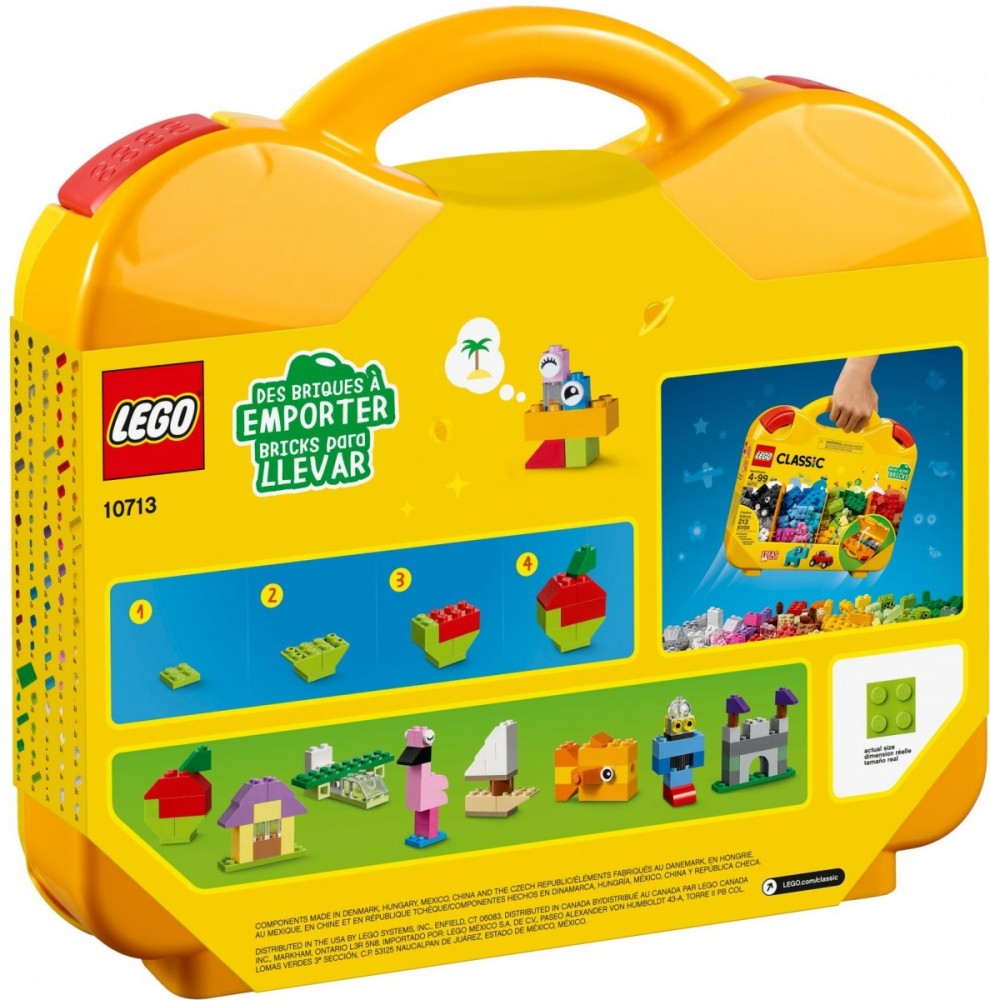 Kūrybinis lagaminėlis lego classic