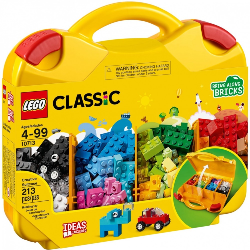 Kūrybinis lagaminėlis lego classic