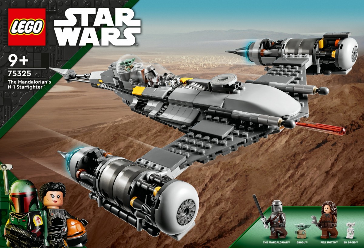 75325 lego® star wars mandalorian erdvėlaivis n-1