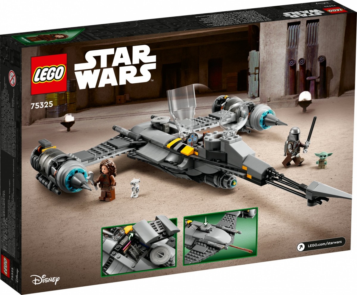 75325 lego® star wars mandalorian erdvėlaivis n-1
