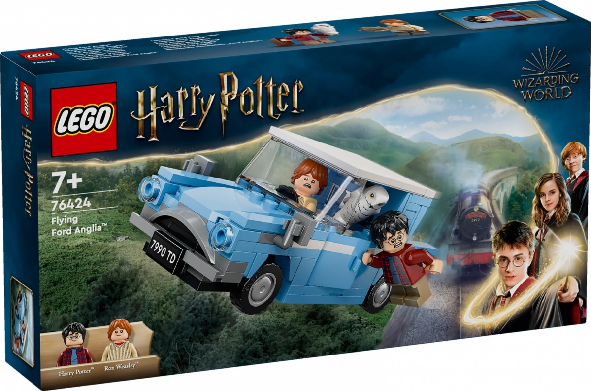 Harry potter - skraidantis ford anglia, lego