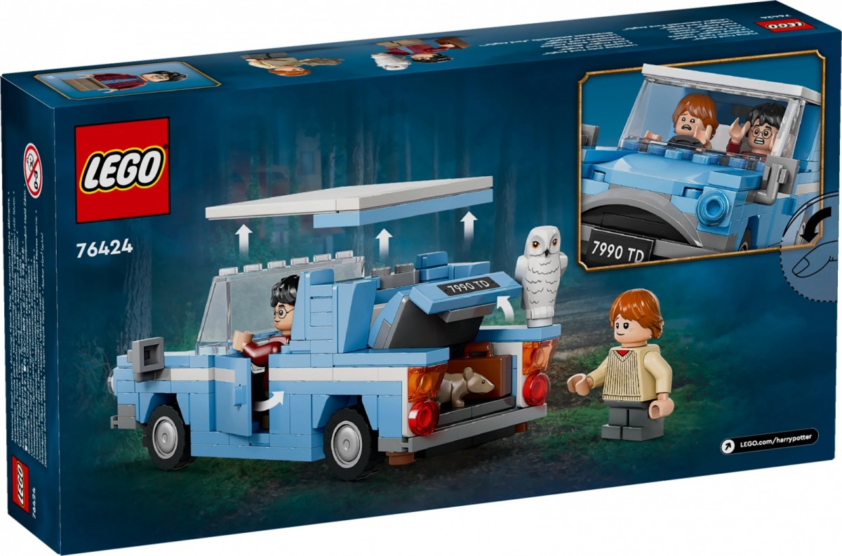 Harry potter - skraidantis ford anglia, lego