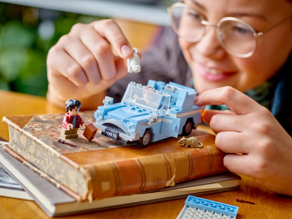 Harry potter - skraidantis ford anglia, lego