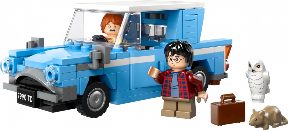 Harry potter - skraidantis ford anglia, lego