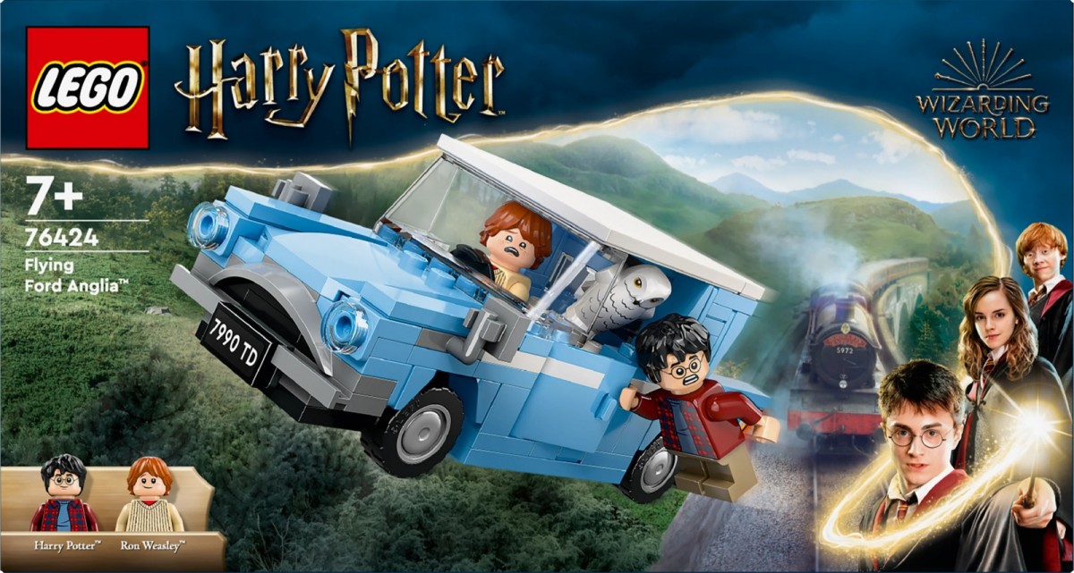 Harry potter - skraidantis ford anglia, lego