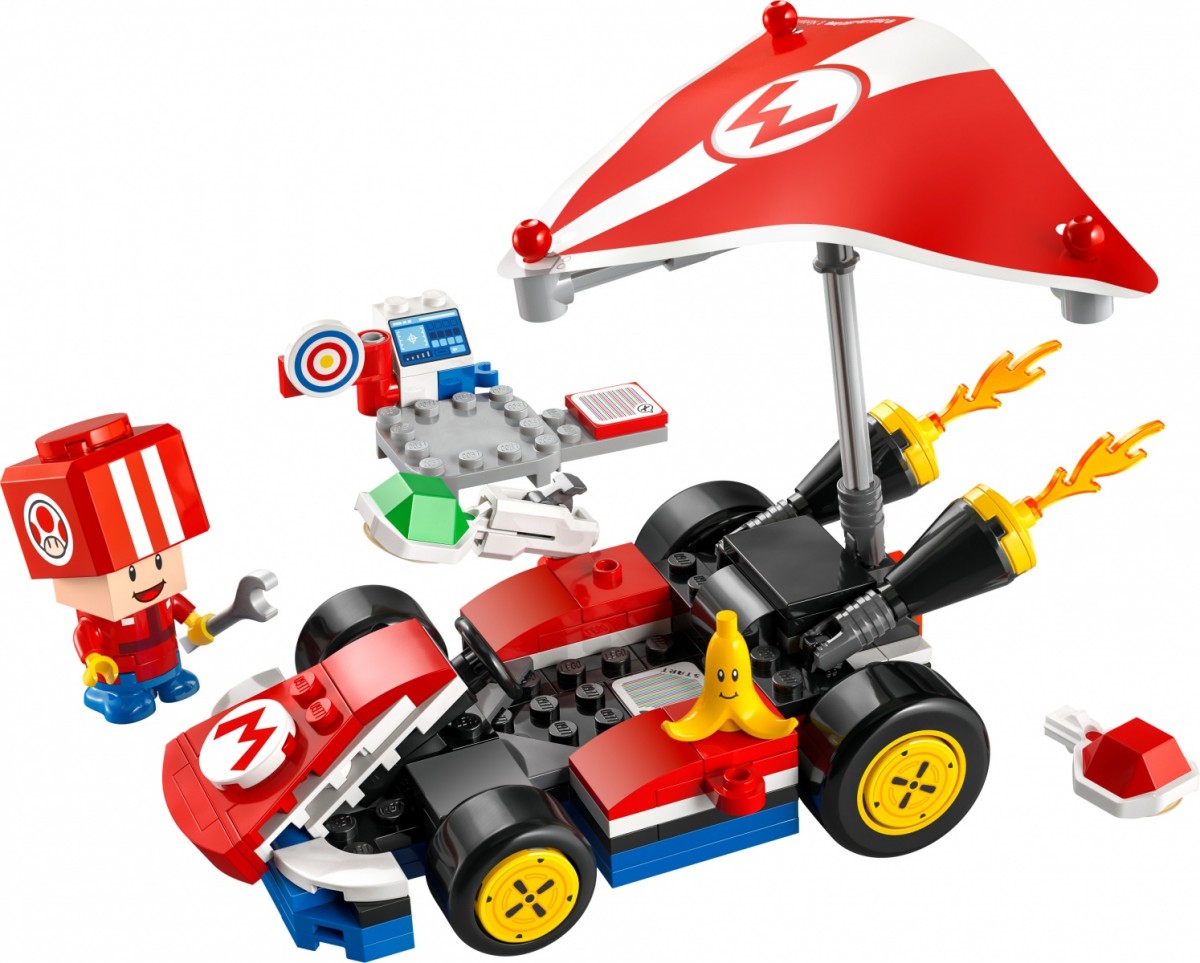 Standartinis kartingas lego super mario mario kart