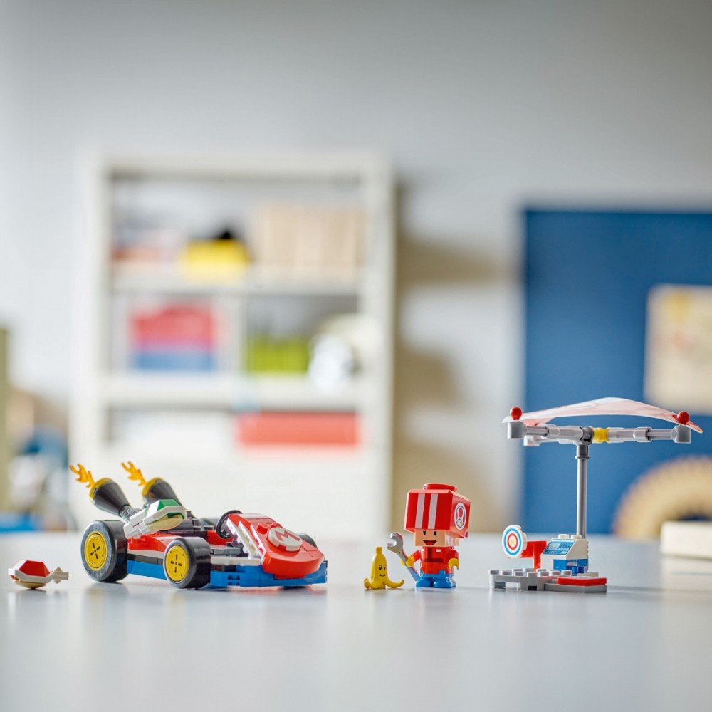Standartinis kartingas lego super mario mario kart