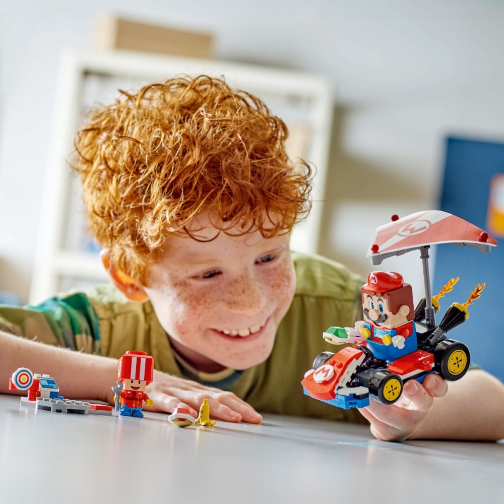 Standartinis kartingas lego super mario mario kart
