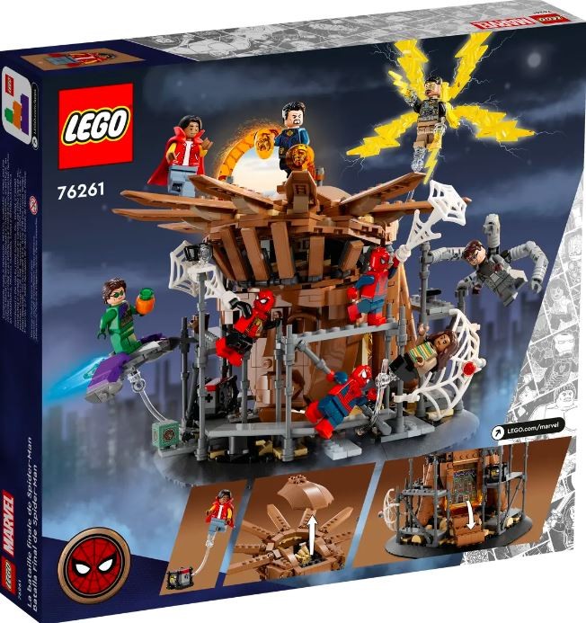 76261 lego® marvel paskutinis žmogaus-voro mūšis