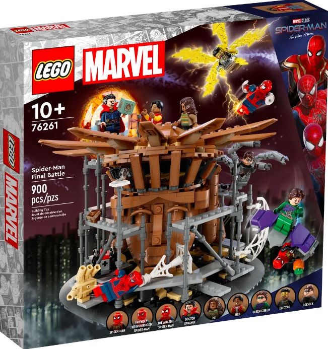 76261 lego® marvel paskutinis žmogaus-voro mūšis