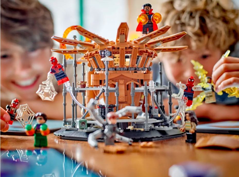 76261 lego® marvel paskutinis žmogaus-voro mūšis