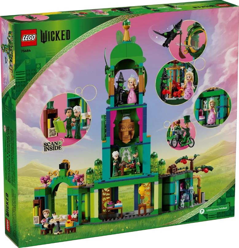 Lego wicked, sveiki atvykę į smaragdo miestą
