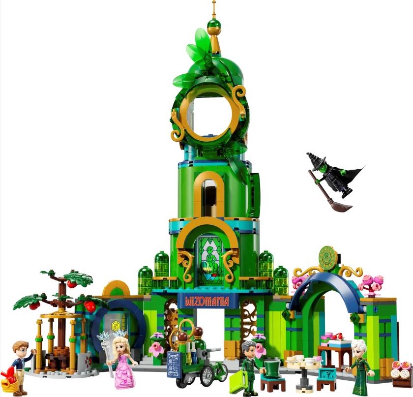 Lego wicked, sveiki atvykę į smaragdo miestą