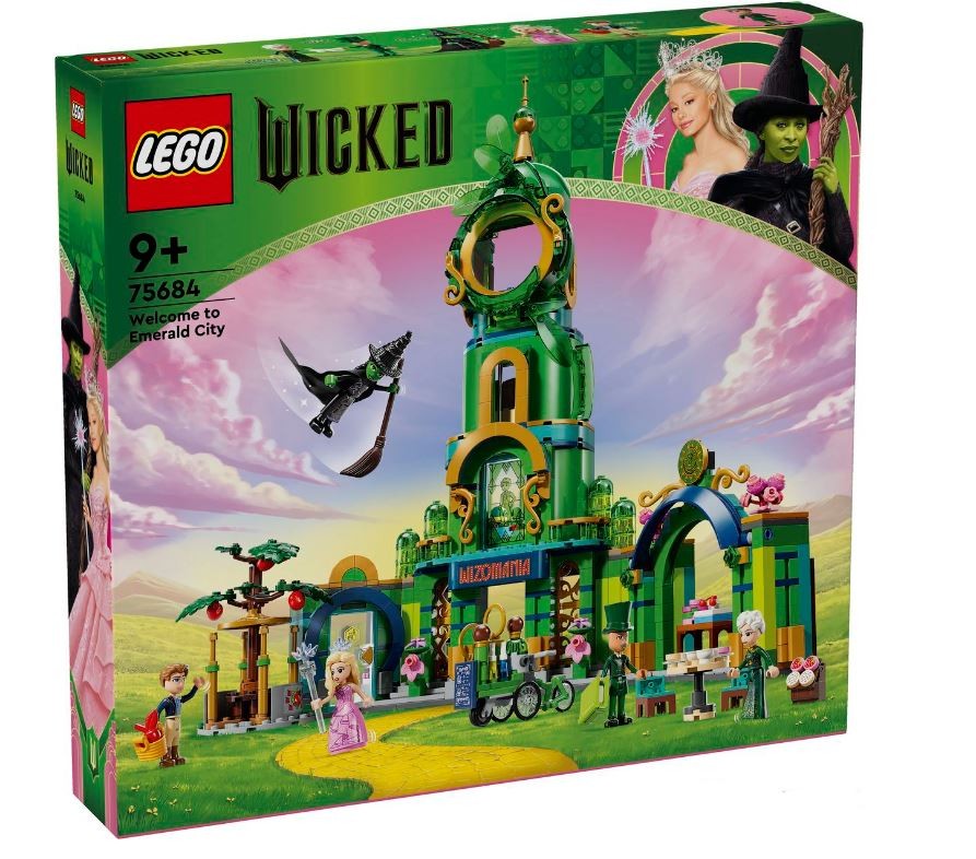 Lego wicked, sveiki atvykę į smaragdo miestą
