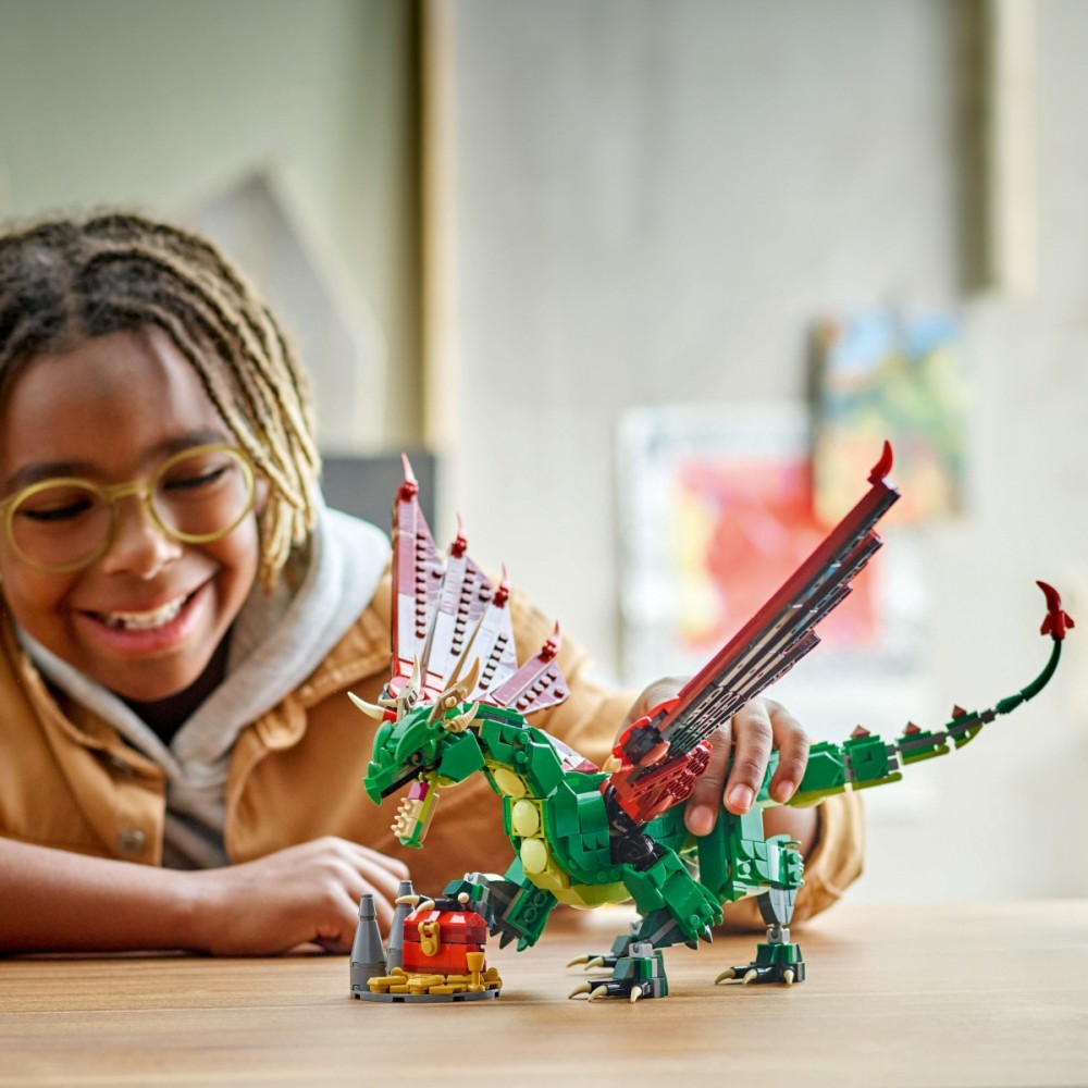 Konstruktorius lego® creator viduramžių drakonas