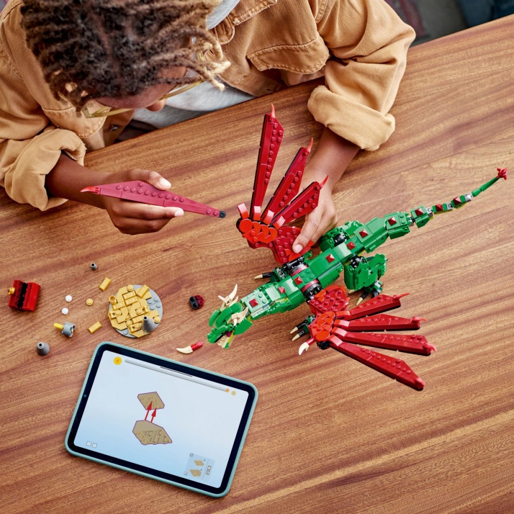 Konstruktorius lego® creator viduramžių drakonas