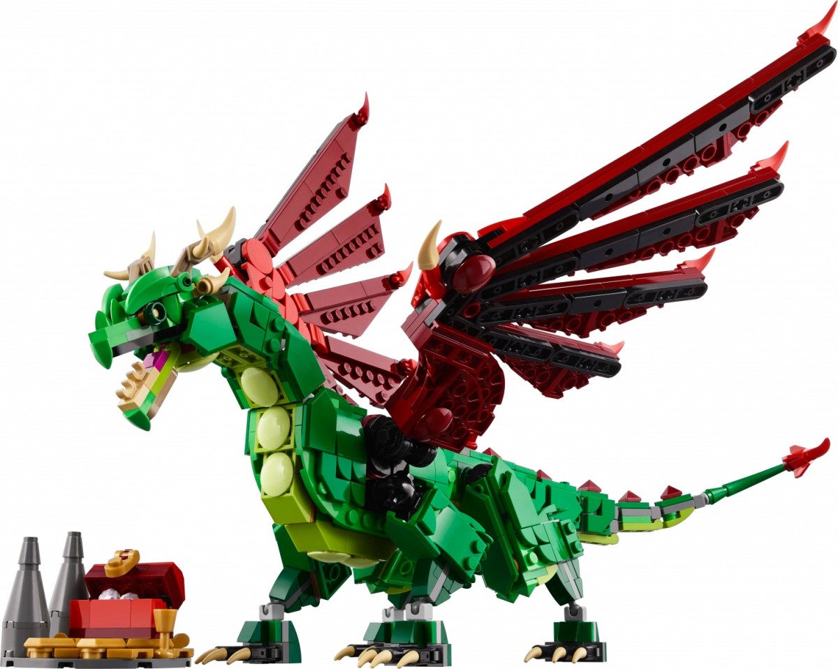 Konstruktorius lego® creator viduramžių drakonas