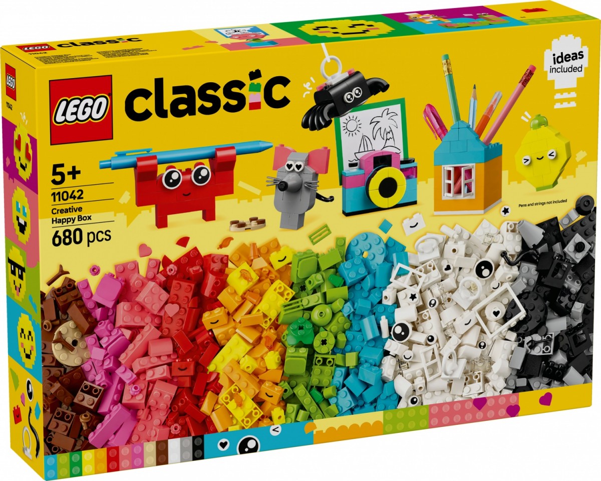 Konstruktorius lego® classic, kūrybinė laimės dėžutė