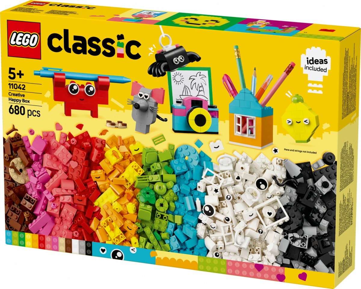 Konstruktorius lego® classic, kūrybinė laimės dėžutė