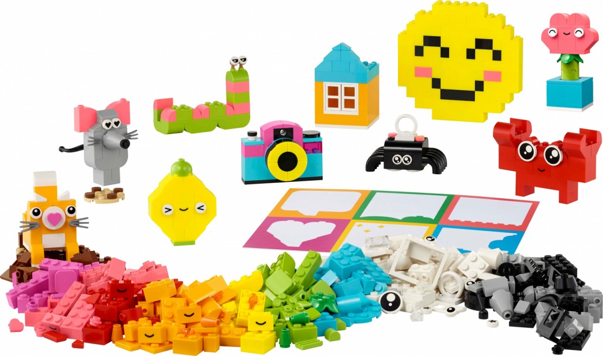 Konstruktorius lego® classic, kūrybinė laimės dėžutė