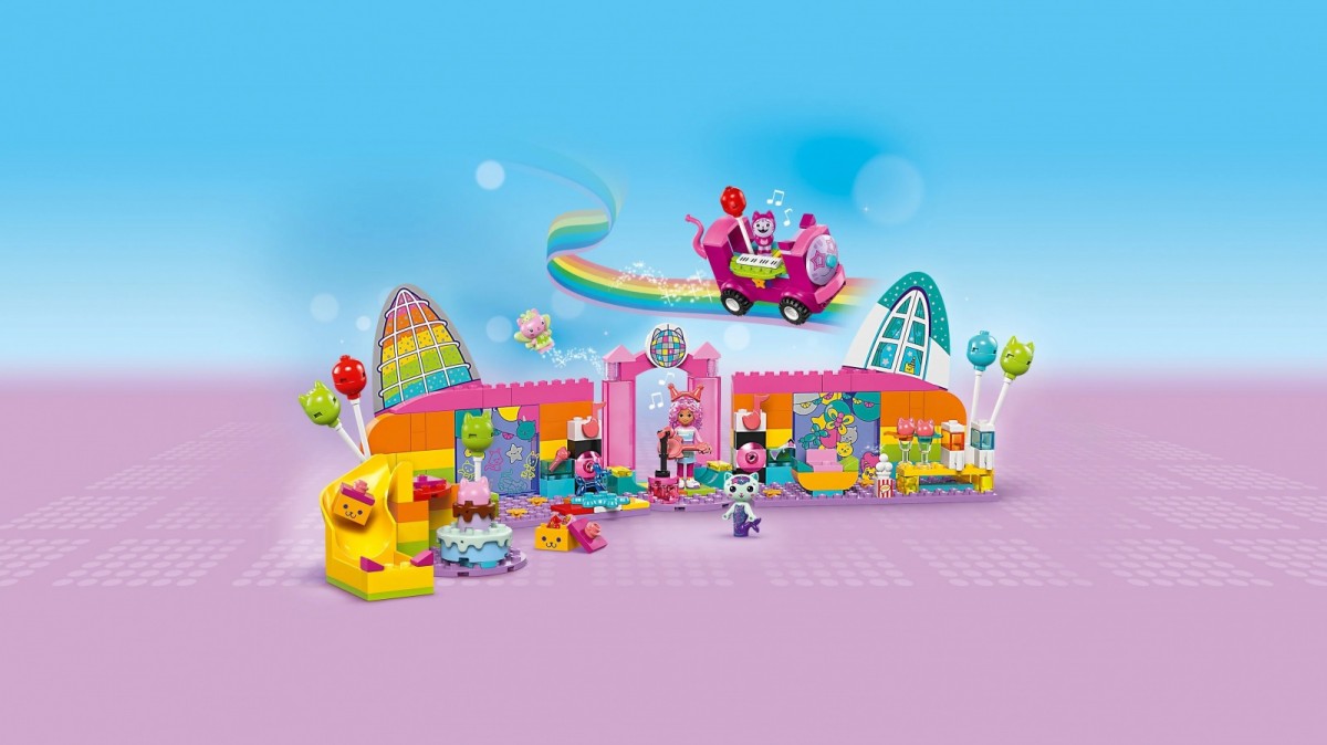 10797 lego® gabby's dollhouse gabby vakarėlių kambarys