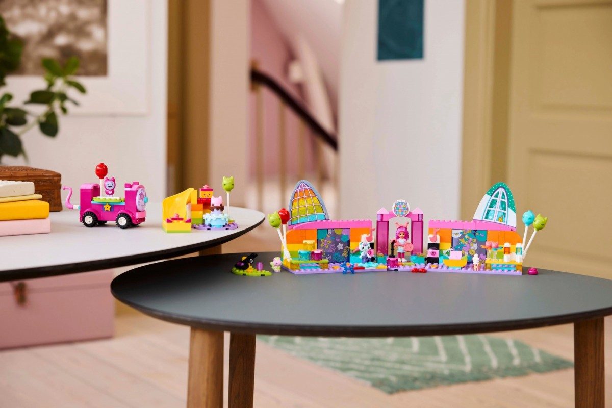 10797 lego® gabby's dollhouse gabby vakarėlių kambarys