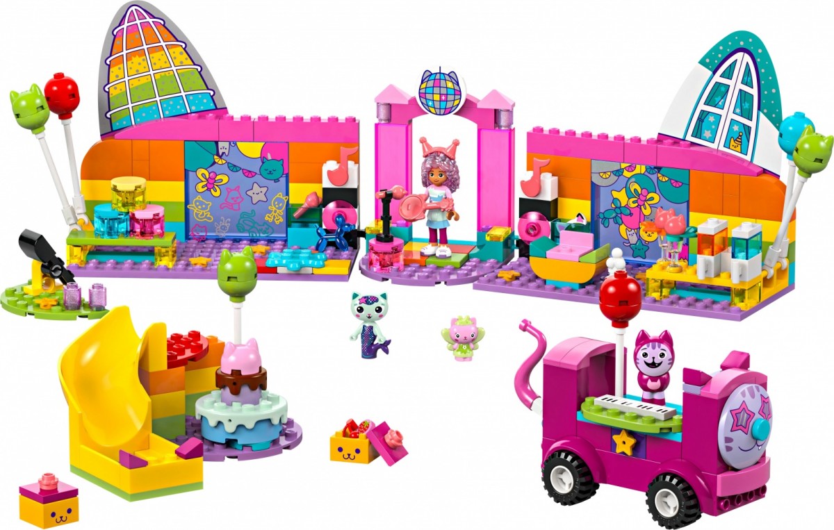 10797 lego® gabby's dollhouse gabby vakarėlių kambarys