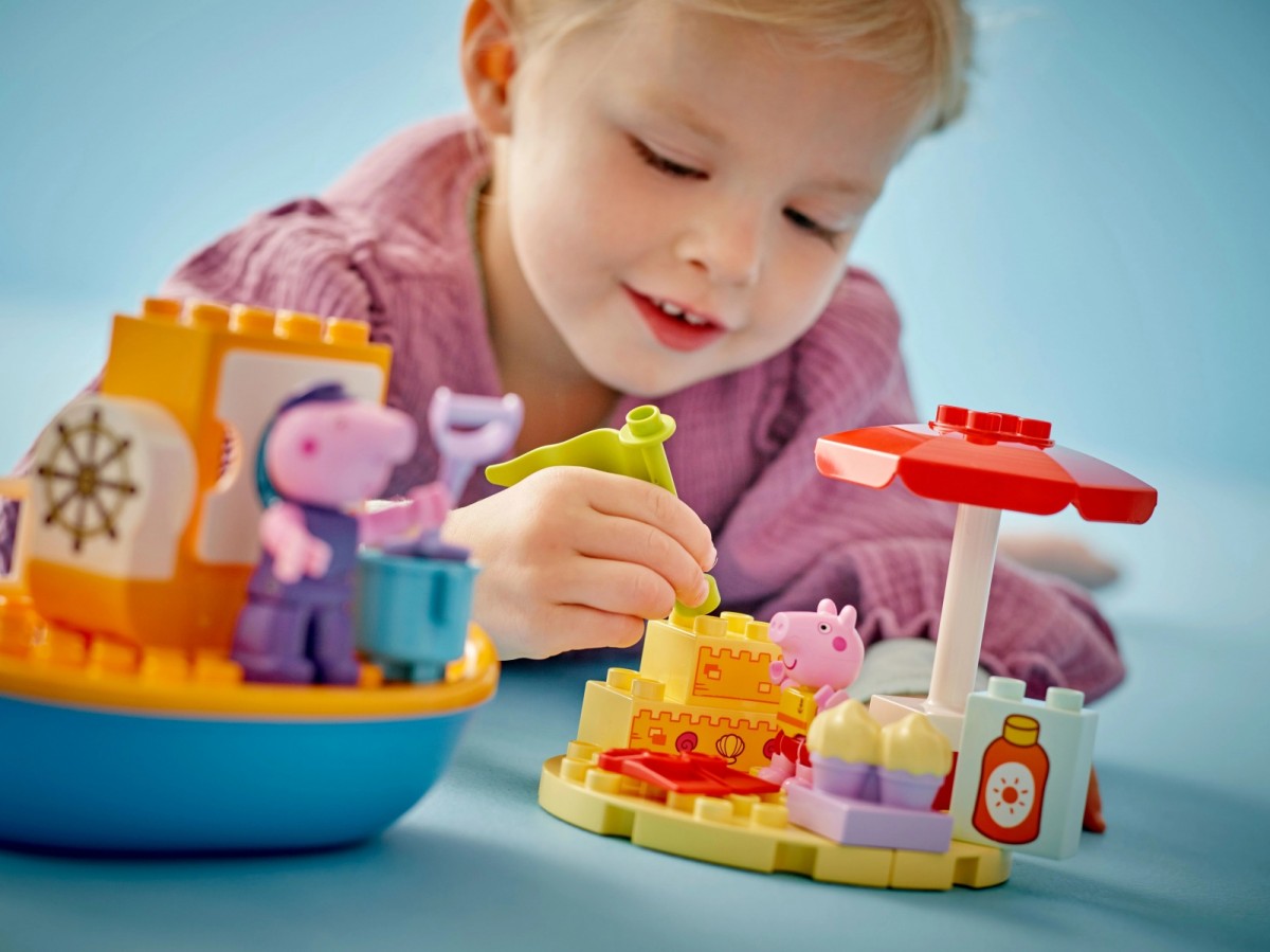 10432 lego® duplo kiaulytės pepos kelionė laivu