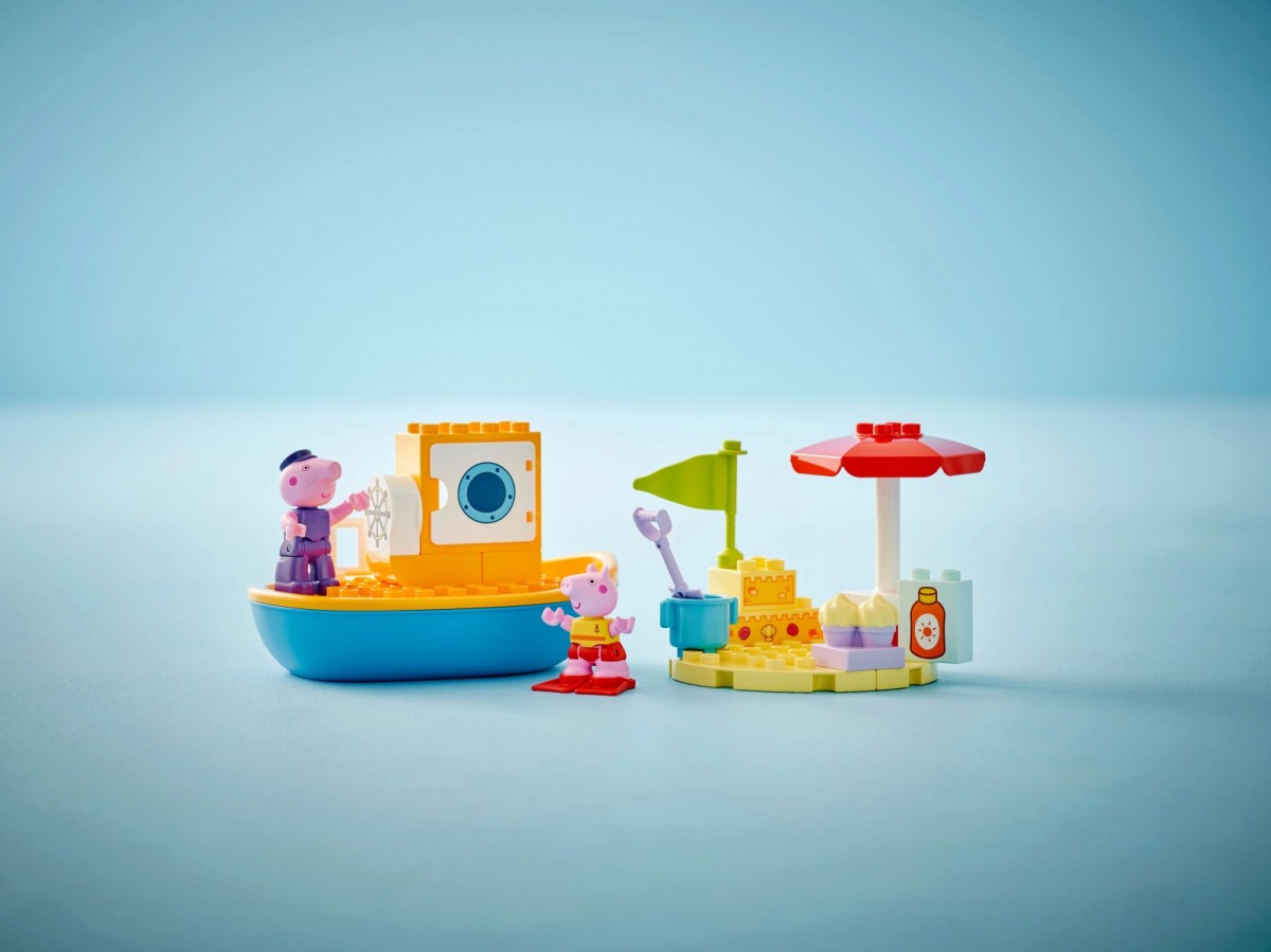 10432 lego® duplo kiaulytės pepos kelionė laivu
