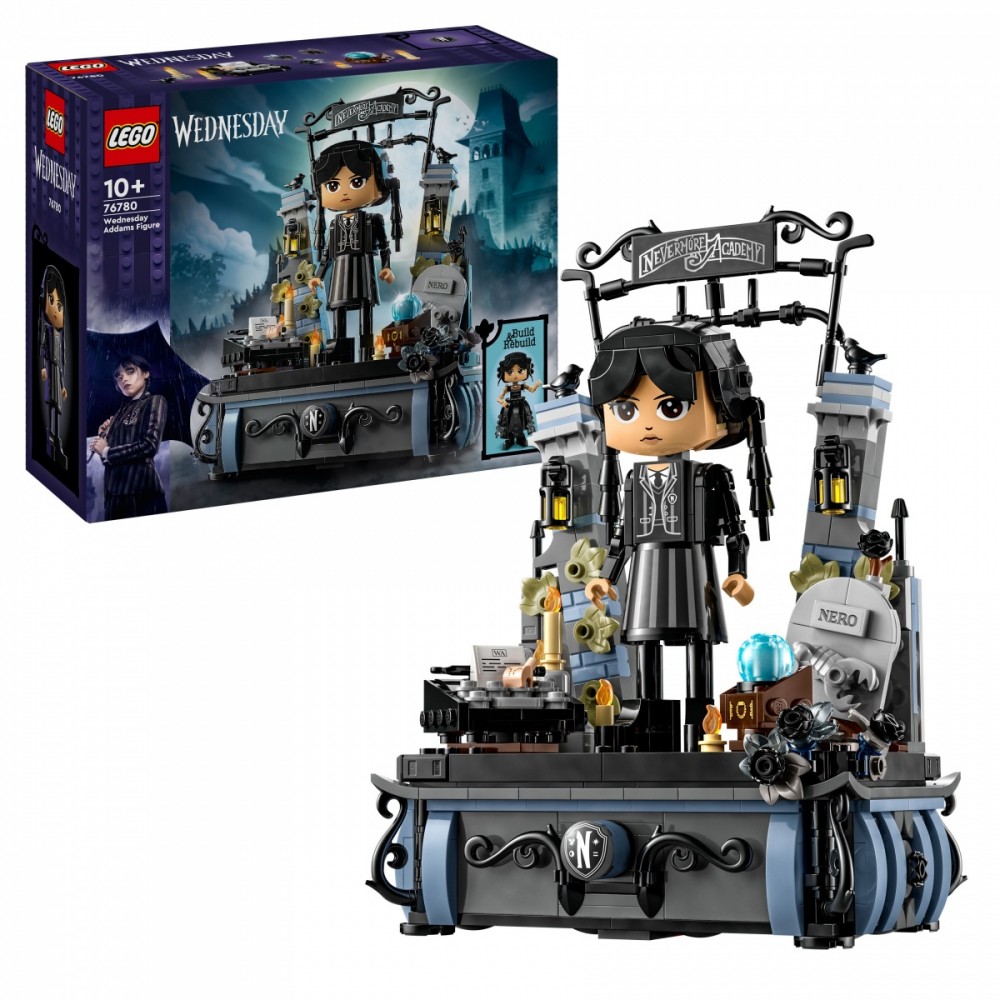 Wednesday addams figūrėlė lego® wednesday