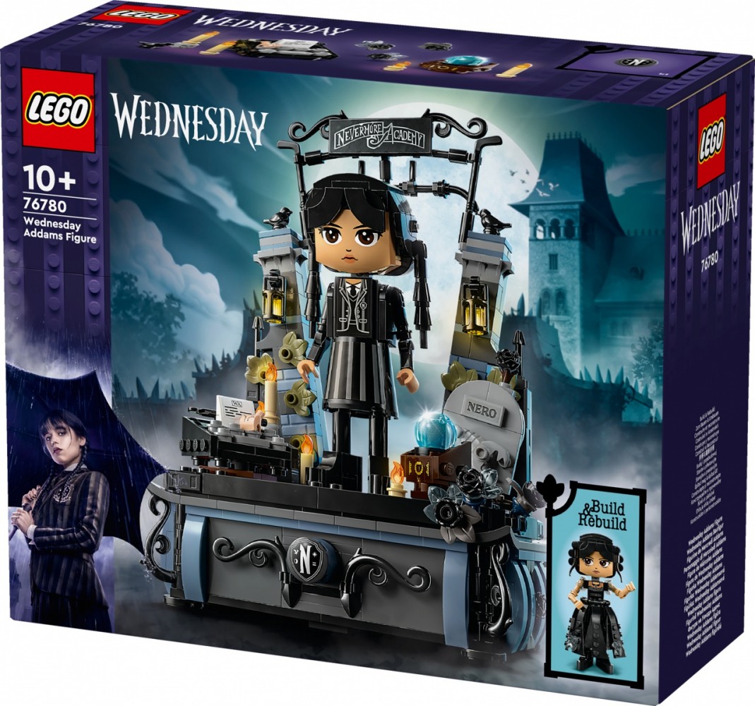 Wednesday addams figūrėlė lego® wednesday