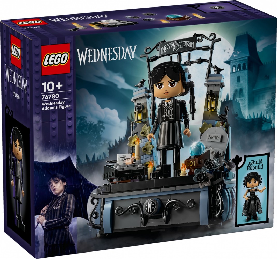 Wednesday addams figūrėlė lego® wednesday