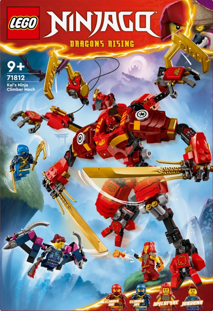 Kaio ninja laipiojimo robotas lego® ninjago