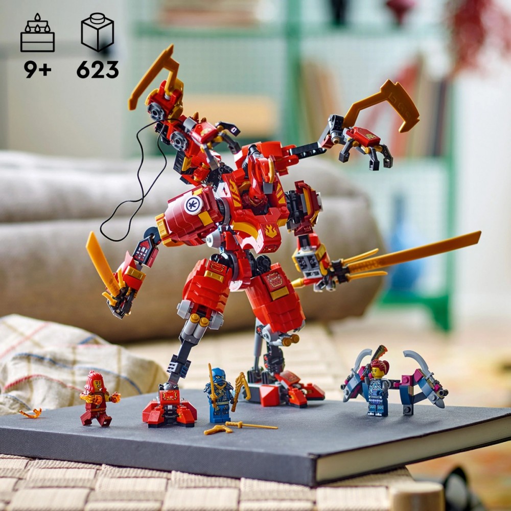 Kaio ninja laipiojimo robotas lego® ninjago