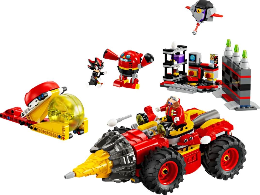 76999 lego® sonic the hedgehog super sonic prieš kiaušinių gręžtuvas