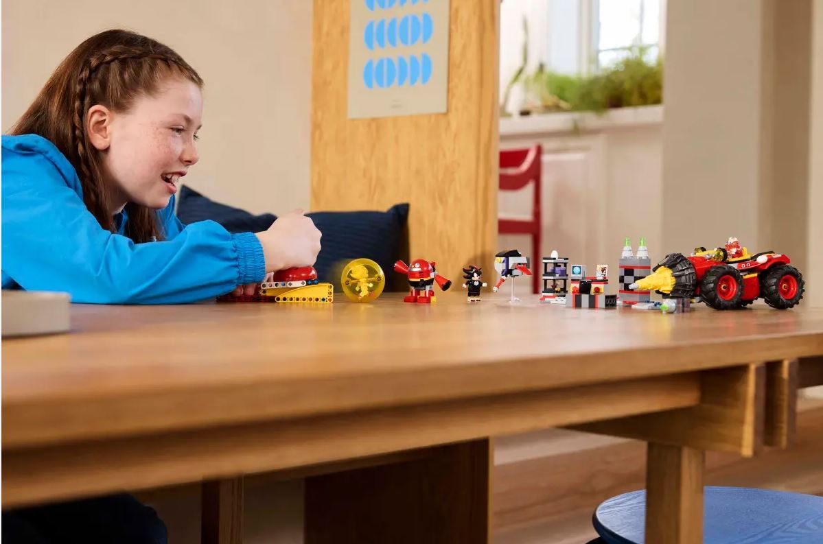 76999 lego® sonic the hedgehog super sonic prieš kiaušinių gręžtuvas