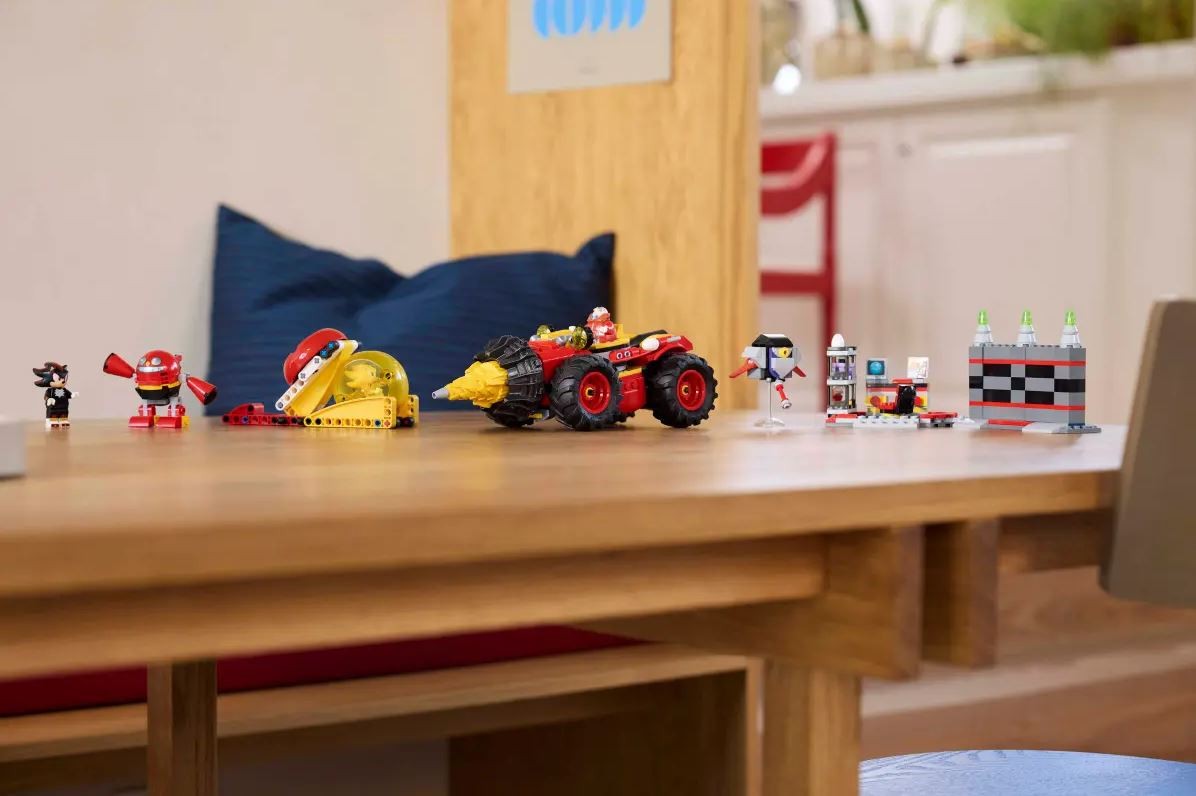 76999 lego® sonic the hedgehog super sonic prieš kiaušinių gręžtuvas