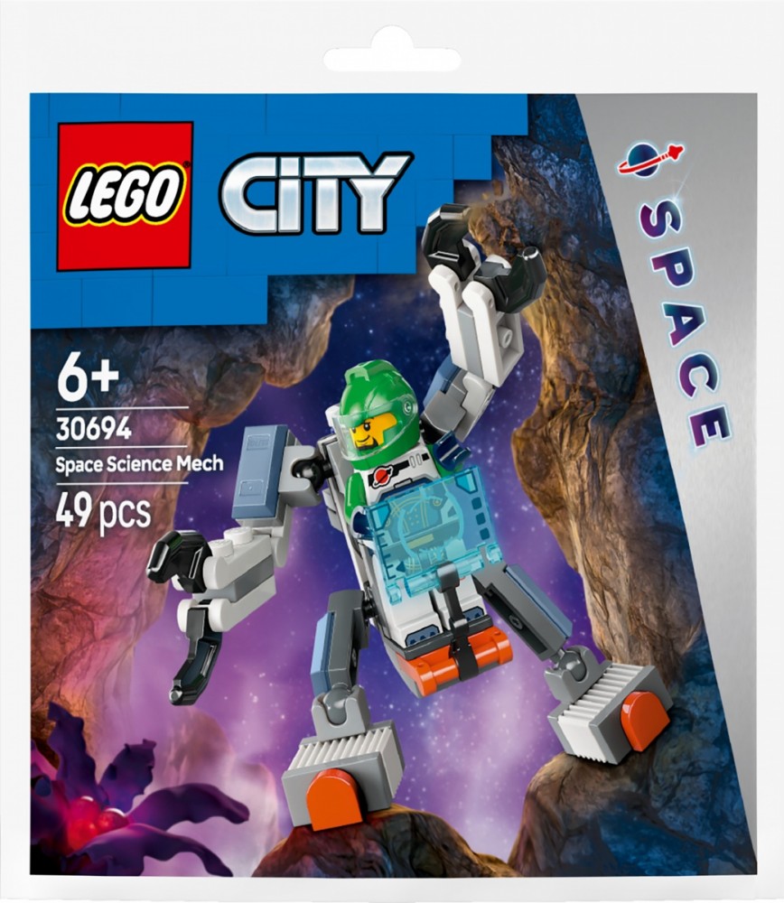 Lego city kosminis mokslinis mechas