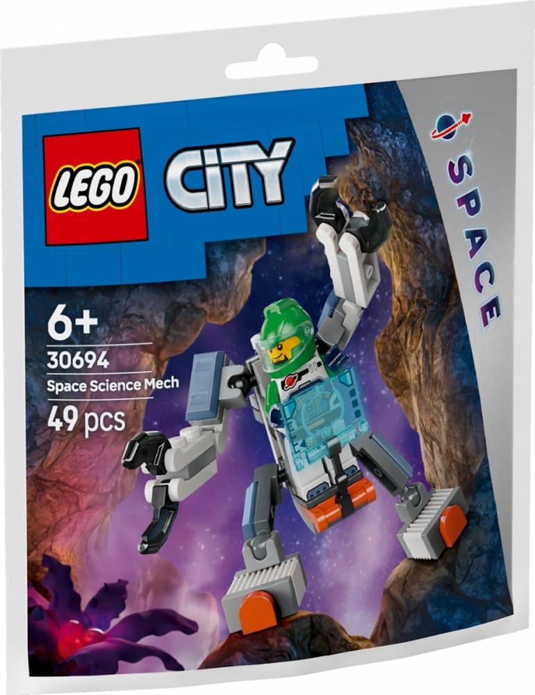 Lego city kosminis mokslinis mechas