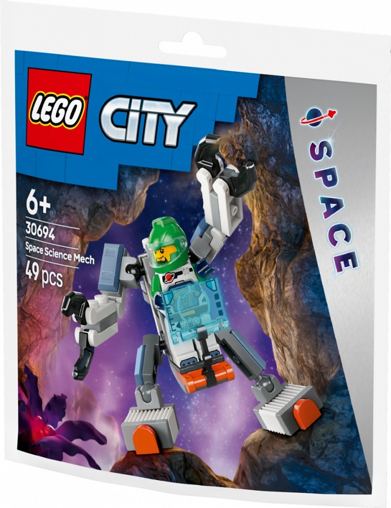 Lego city kosminis mokslinis mechas