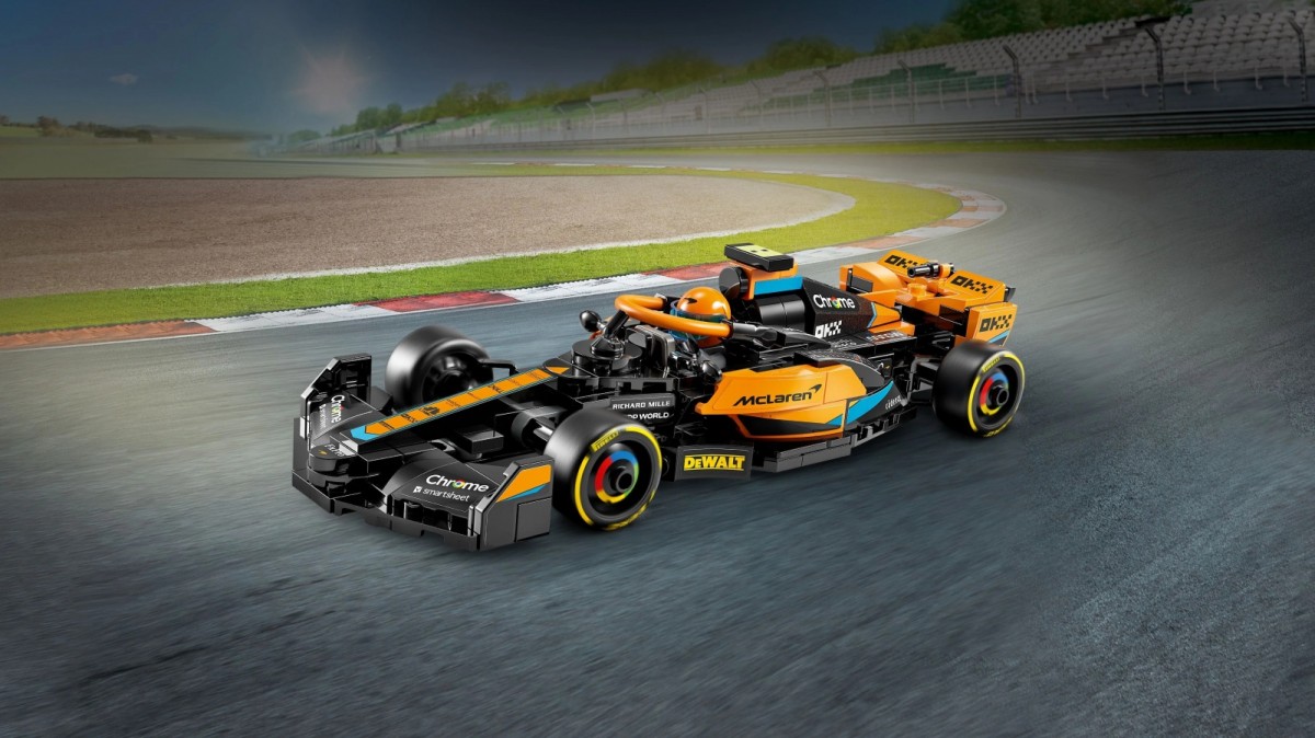 76919 lego® speed champions 2023 metų formulės-1 lenktyninis automobilis mclaren