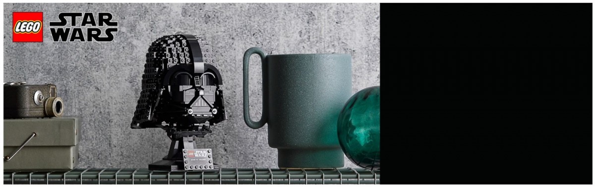 Konstruktorius darto veiderio šalmas lego star wars