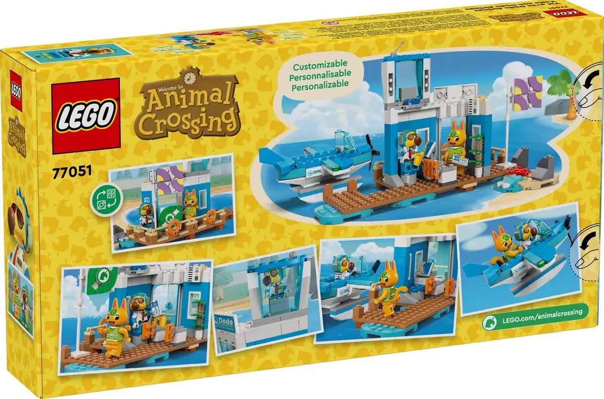 77051 lego® animal crossing skriskite su dodo aviakompanija, 292 d.
