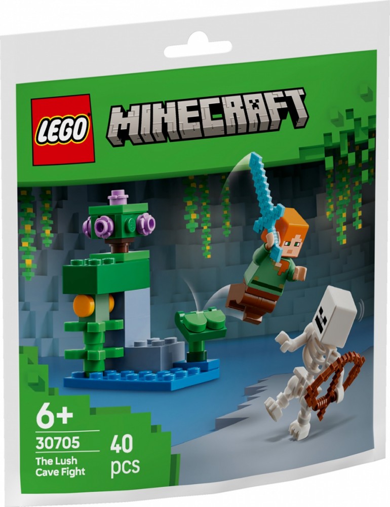 Minecraft konstruktoriai: kova vešlioje oloje