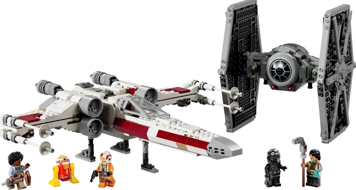 Lego star wars hibridinis tie fighter ir x-wing rinkinys