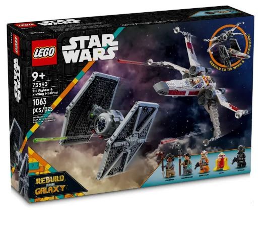 Lego star wars hibridinis tie fighter ir x-wing rinkinys
