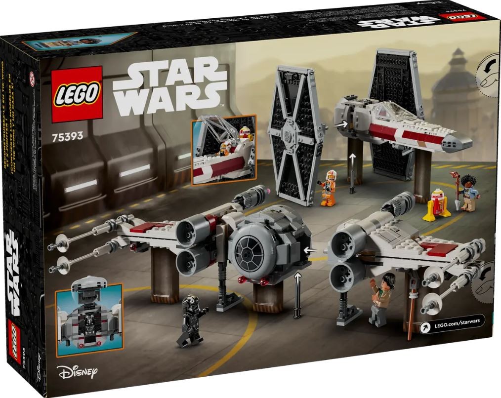 Lego star wars hibridinis tie fighter ir x-wing rinkinys