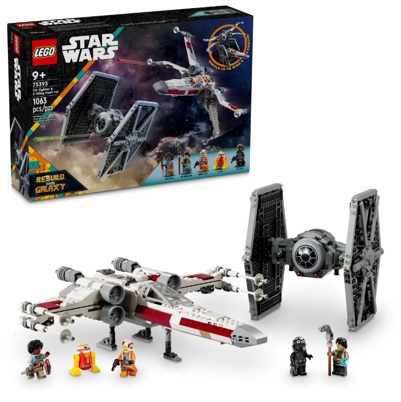 Lego star wars hibridinis tie fighter ir x-wing rinkinys